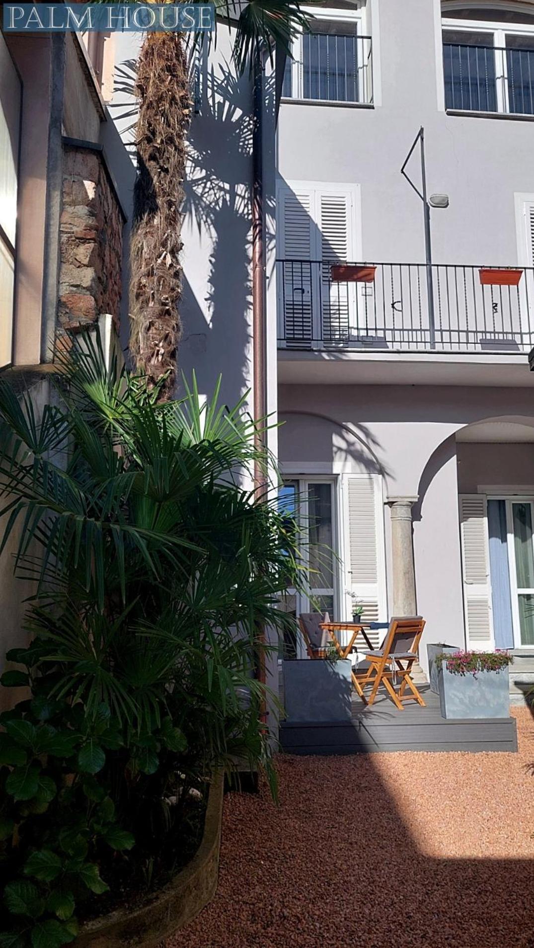 Apartmán Palm House Brusimpiano Exteriér fotografie
